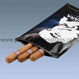 Özel Yapılmış Baskılı Plastik Puro Paketleme Torbası Puro Nemlendirici Torbalar