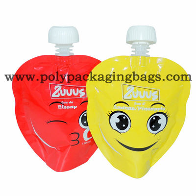 Sızdırmaz Gravür Baskı 200mic Spout / Spouted Poşet Çantalı Stand Up Poşet