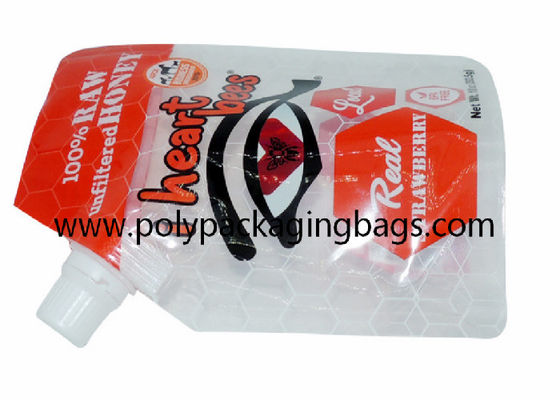 Suyu Su Sıvı için Sızdırmazlık Korumalı 500ml Kendinden Besleyici Stand Up Emzik Kılıfı