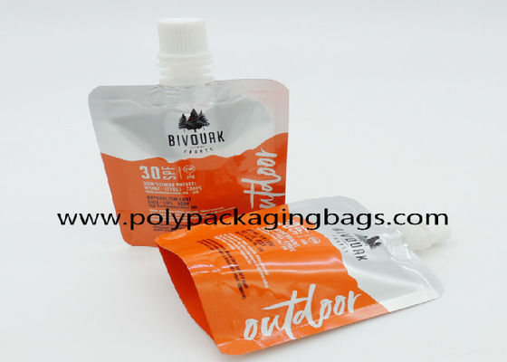 Duş Jeli Ambalajı İçin 16oz 500ml Emme Nozulu Çantası Ayakta Poşet Torbalar
