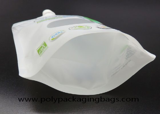 16oz 500ml Hindistan Cevizi Sütü Paketleme Kendinden Emişli Nozul Çanta Bacalı Stand Up Çanta