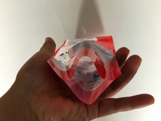 CMYK Gravür Baskı OPP CPP Lamine Maske Ambalaj Çantası Oyun Kartı Kılıfı Kollu