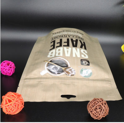 Kahve için PET PE OPP VMPET Kilitli Gıda Paketleme Torbaları