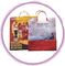 Side Gusset Bag Custom Plastic Shopping Bags With Handles
