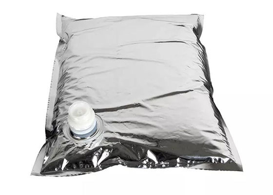 Alüminyum Kaplama BIB İçecek Paketleme Torbası Sıvı Şarap Özelleştirilmiş