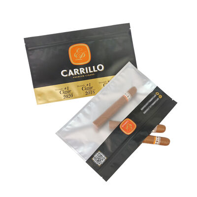 MOPP PE Malzeme Yapısı Puro Nemlendirici Çantaları Puro Nemlendirici Plastik Fermuarlı Çantalar Dayanıklı Nem Kontrol Çantaları