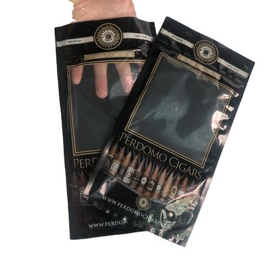 Yıkım ve deliklere dayanıklı Sigara Humidor Çantaları 0.09 mm kalınlığında ve boyutlarına bağlı olarak 5-20 sigara tutmak için tasarlanmıştır.