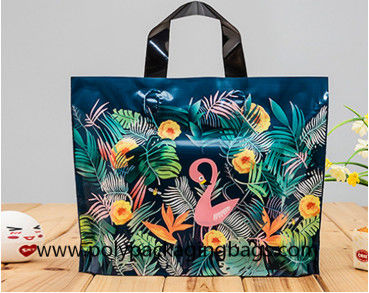 Alışveriş için 0.12mm Biyobozunur Saplı Plastik Torba