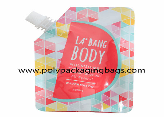 Gravür Baskı Stand Up 500ML 1.5L Deterjan Nozul Torbası Sıvı İçin Stand Up Emzik Torbası