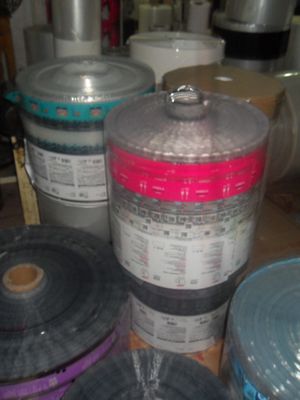 Ayakkabı Tabanı Otomatik Paketleme Plastik Film Tabancalar İçin Ismarlama Tasarımlı Rulolar