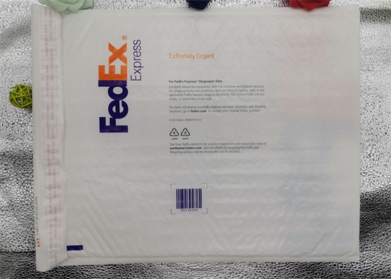 Nakliye Ekspres Yastıklı Posta Çantaları Kraft kağıt Kabarcık Özelleştirilmiş